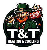 T&T Heating & Cooling logo